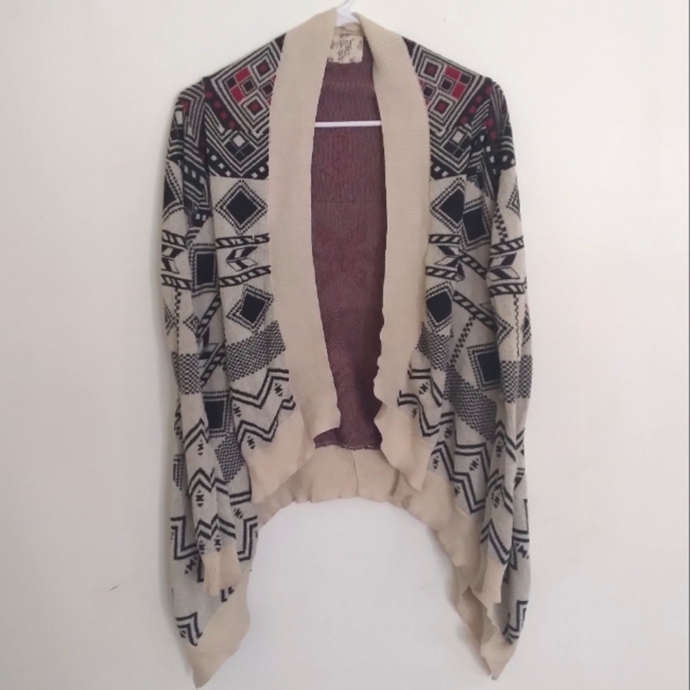 Hippie Rose size small boho cardigan